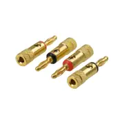 Antsig 4mm Premium Banana Clips - 4 Pack