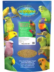 VETAFARM NECTAR PELLETS 10Kg Loris Lorikeets Birds Pellet Lori Bird Food Diets