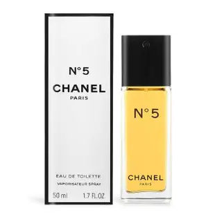 【CHANEL 香奈兒】No.5 香奈兒五號淡香水 50ml(平行輸入)