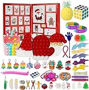 Fidget Advent Calendars 2024 For Kids, 24 Days of Surprises Fidget Toys, Christmas Countdown Advent Calendars, Sensory Toy Surprise Gifts For Boys Girls