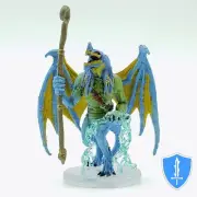 Blue Abishai - Volo & Mordenkainen's Foes #39 D&D Miniature