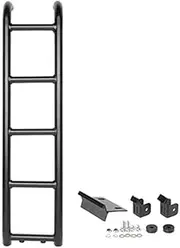 Car Rear Door Tailgate Ladder Accessories Compatible For Suzuki Jimny 2019 2020 2021 2022 2023 Aluminum Alloy Protective Frames Parts