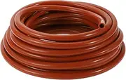 X AUTOHAUX Silicone Vacuum Tubing Hose Automotive Vacuum Line High Temperature 50Ft 1/2" 12mm ID 3mm Thickness 1 Pcs Red