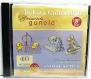 Animal Antics Machine Embroidery CD Dakota Collectibles 970202