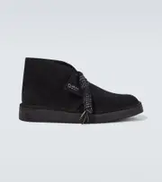[Clarks Originals] Clarks Originals Desert Coal suede boots UK 12 black