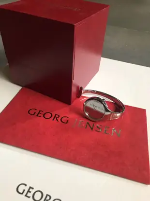 Georg Jensen 喬治傑生朵蘭手錶336平面錶面