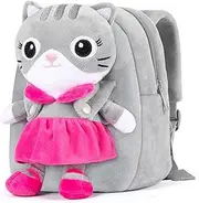 [HONGTEYA] Toddler Backpack Soft Plush Backpack
