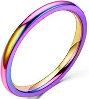 [Generic] Stainless Steel Stackable Ring Wedding Band