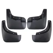 4 PCS Car Auto Semi-Rigid PVC Splash Flaps Mudguards Fender Guard for Audi Q7 07-15 Sport (Please note the year of car)