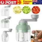 Manual Garlic Chopper Onion Cutter Food Meat Mincer Vegetable Crusher Blender