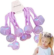 Bead Hair Bands - Toddler Hair Ties For Girls,Elastic Hair Ropes, Hair Ties Thin Hair, Elastic Design For Women, Toddler, Kids