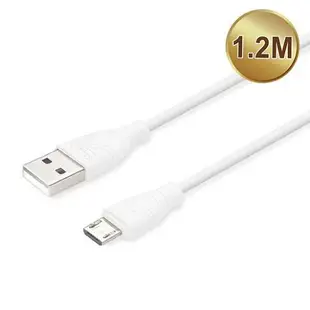 E-books Micro USB 2.4A充電線X73 (1.2M)【愛買】