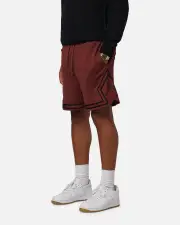 [JORDAN] Jordan Dri-fit Sport Diamond Shorts Brown/black - Size 2XL 2XL Brown/Black