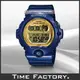 【時間工廠】全新公司貨 CASIO BABY-G 少女時代代言 新版經典款 BG-6900-2 藍x金