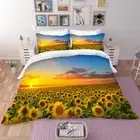 Sunflower Duvet Quilt Cover Set Queen/Single/Double/King Bed Linen