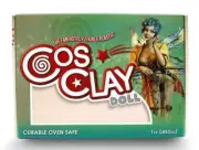 Cosclay Doll - Faerie Light - Medium Firm - Flexible Polymer Clay (1lb)