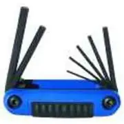 NEW EKLIND 25171 7 PC FOLD UP METRIC ALLEN HEX KEY WRENCH SET USA MADE SALE