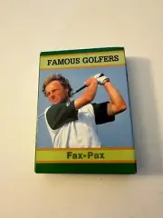 FAMOUS GOLFERS Fax-Pax “Knowledge In A Nutshell” 40 Card Set Rare UK - 1993!