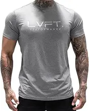 [Lingt Chic] Men's Gym Body Building Sports Running Workout Training Exercise Fitness Tees Shirt