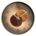 12in 30CM Home Office Simple Style Wall Clock Noiseless Quartz Wall Watch Clock