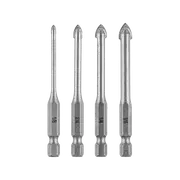 Ryobi 4 - Piece Glass and Tile Drill Bit Set