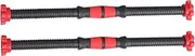 BESPORTBLE 50cm Dumbbell Bars Dumbbell Handles Spinlock Collar Set Nuts for Gym Barbells Strength Training Weight Lifting Accessories Random Color