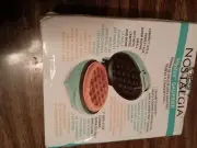Nostalgia MyMini Electric Waffle Maker Brand New