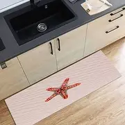 SHENGANG Sea Waves Beach Rug Kitchen 3D Carpet Hallway Marine Carpet in The Bedroom On The Floor Custom Long Corridor Rug,6,60x180cm