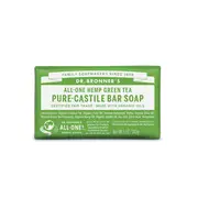 Dr.Bronner'S Pure-Castile Bar Soap (Hemp All-One) Green Tea 140g