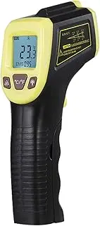 Infrared Thermometer, Non-Contact Digital Temperature Gun -58°F to 1112°F (-50°C to 600°C) with Display Yellow