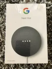 Brand New Google Nest Mini 2nd Generation Smart Speaker Black Charcoal