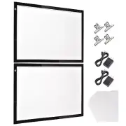 Yescom 23"x16" A2 LED Light Box Copy Pad Tracing Drawing Board Dimming 2 Pack