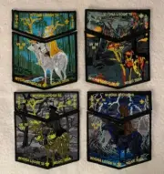 OA Lodge 18 Wyona - Complete 2024 NOAC Set - Four Elksmen of the Apocalypse