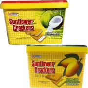 1 Pack - Croley Foods Sunflower Crackers, Flavor Cream Sandwich Selection