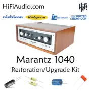 Marantz 1040 Amplifier Restoration Kit repair upgrade filter capacitor