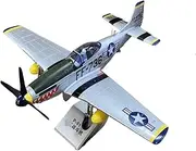 Replica Pre-Build Aircraf 1/48 Mustang P51D Classic Replica Alloy Fighter Aircraft Military Decoration and Display Collection Gift Display