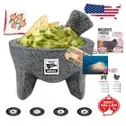 Traditional Lava Stone Molcajete with Pestle - Elevate Your Cooking Experience