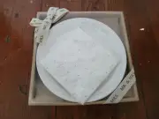 Mud Pie Mr. & Mrs. Dessert Set, Est: 2018 New In Box