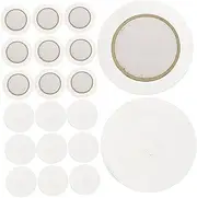Mikinona 30pcs Piezoelectric Ceramic Discs for Guitar Accessories Durable Piezo Sensors for Acoustic Pickup Sound Control DIY Microphones and Electronic Drum Triggers