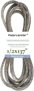 Lawn Mower Tractors Deck Belt 1/2" x 137" Compatible with Gravely 07200524 ;Compatible with MTD/Cub Cadet 754-05012, 754-05012A, 954-05012, 954-05012A