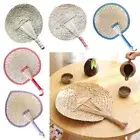 Handheld Handmade Fans Handmade Summer Anti-Mosquito Fan Creative Straw Fan