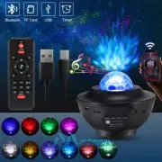 Star Projector Galaxy Night Light Bluetooth Speaker with Remote for Kids Bedroom