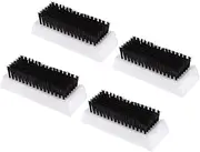 FOYTOKI Abs Material Fingernail Cleaning Brush Set Scrub Brushes for Nail Hand Cleaning Portable Set of 4