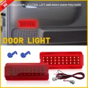 2x Front or Rear Interior Door Panel Light For 99-07 Super Duty F81Z-2523820-AA