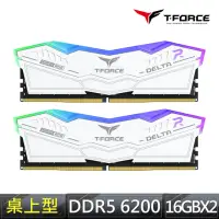 在飛比找momo購物網優惠-【TEAM 十銓】T-FORCE DELTA RGB 炫光 