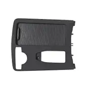 Car Center Console Roller Blind Cover Water Cup Holder Cover for W204 W212 2046800107 A20468047089051 black