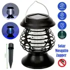 Solar Mosquito Killer Lamp Fly Trap Zapper Catcher Bug Insect Outdoor NEW