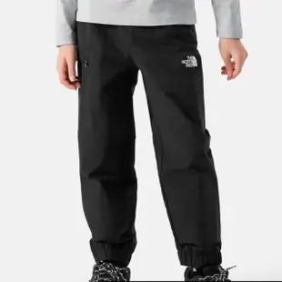 【The North Face】短褲 大童 男童 女童 運動褲 TEEN WOVEN WIND PANTS 黑 NF0A8999JK3