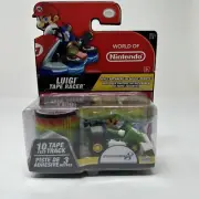 World of Nintendo Luigi Tape Racer Series 1-3 Super Mario Kart 8 2017 JAKKS Toy