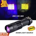 UV Ultra Violet LED Flashlight Blacklight Light 395/365 nM Inspection Lamp TorIH